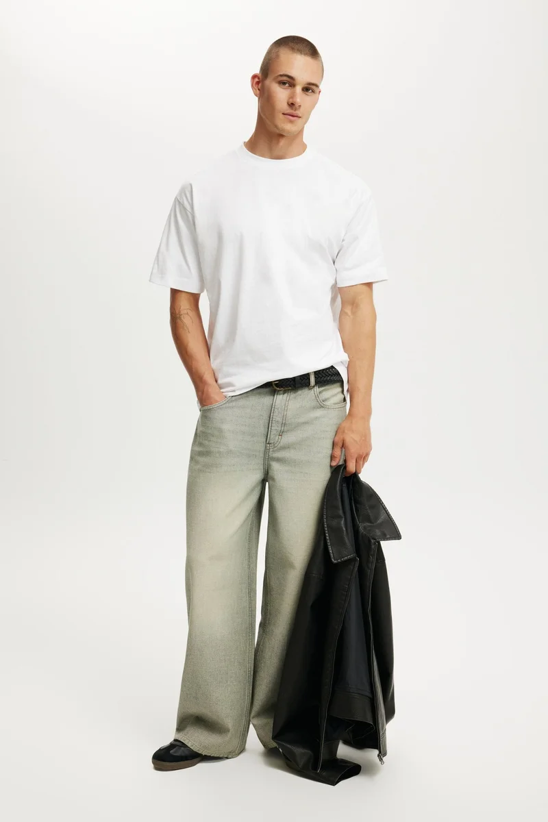 كوتون اون تي شيرت ثقيل الوزن